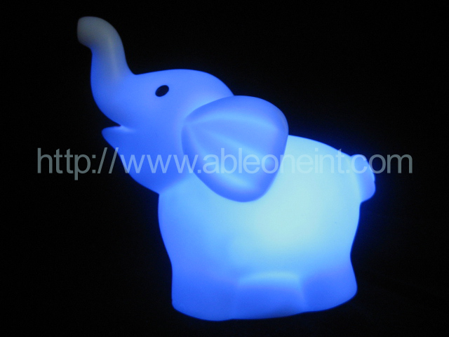 PVC Elephant Shape Light